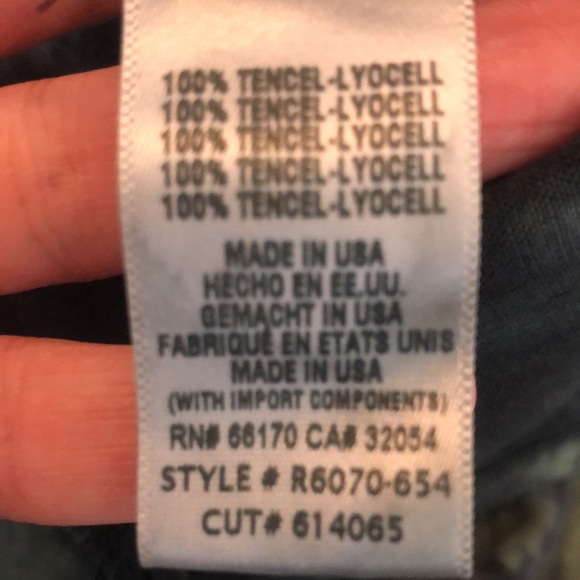 Green and Navy Tie-Dye Anthropologie Jumpsuit - Picture 9 of 9